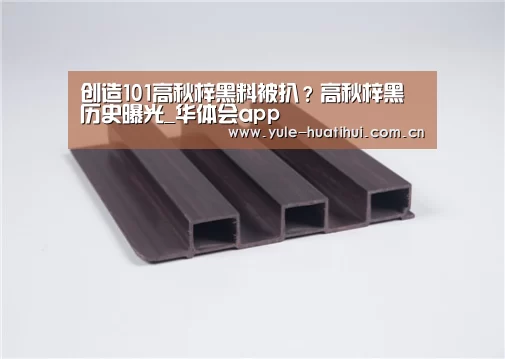 创造101高秋梓黑料被扒？高秋梓黑历史曝光_华体会app(图3)
